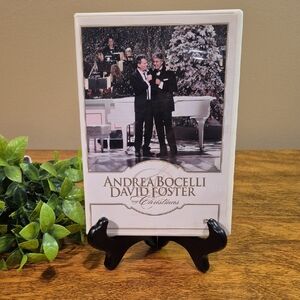 ANDREA BOCELLI & DAVID FOSTER 2009 'My Christmas' Musical Performance DVD